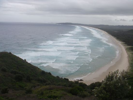 Blick vom Lighthouse in Byron
