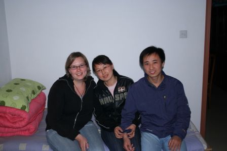 Ich mit Susan und ihrem Bruder