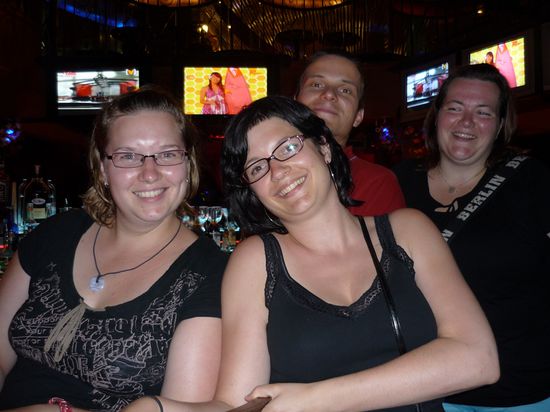 Party am Abend in ner Bar in Georgetown, unser Abschiedsdrink, denn nun geht die Reise wieder alleine weiter!