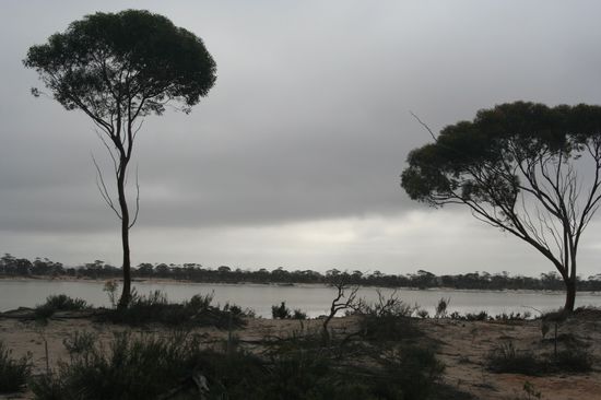 Salzseen bei Wave Rock