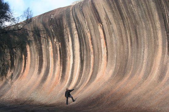 The Wave Rock - toll!