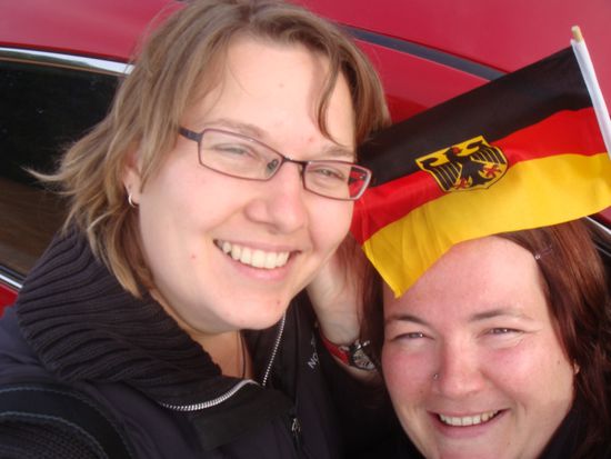 Wir (vor allem Conny) ist schon mega Deutschland Fan geworden, zumindest was das WM Finale betrifft!