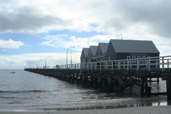 Der Steg in Busselton
