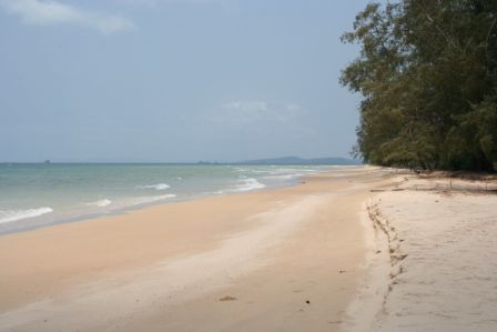 einsamer Strand