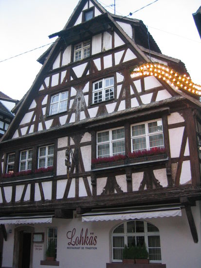 eins der Fachwerkshäuser