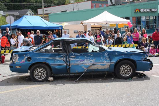 und eines wurde sogar demoliert!