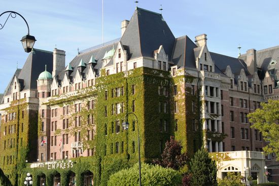 Empress Hotel in Victoria