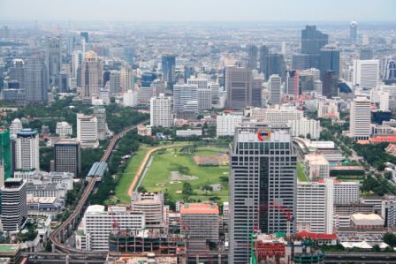 Aussicht aus dem Baiyoke Sky Tower