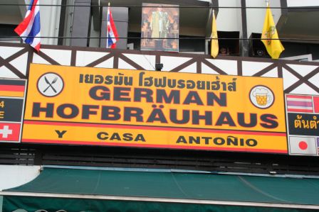 sogar ein Hofbräuhaus haben die hier, klasse