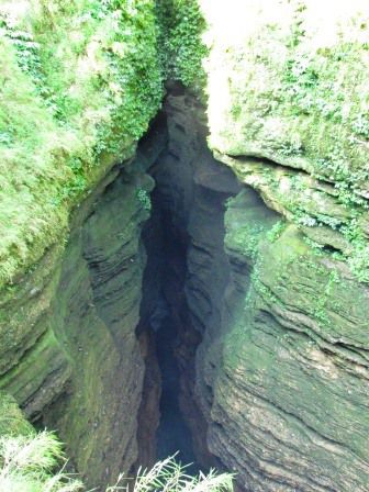 Blick in die Setischlucht
