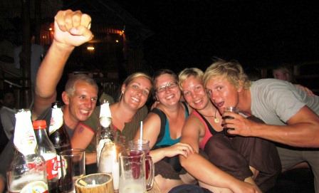 Bruce, Evi, Ich, Essi, Mike