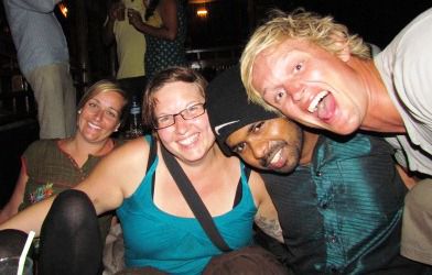 ich mit Evi, Prabhu und Mike