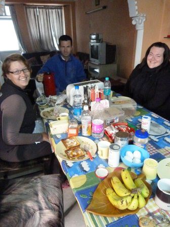 Katerfrühstück - danach geht es zum sightseeing