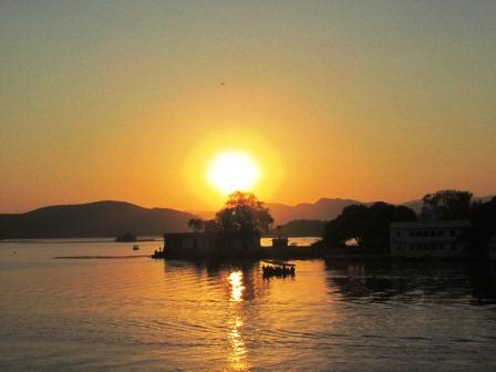 wunderschöne Sonnenuntergänge konnten wir hier sehen!