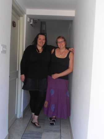 Im Hotel, auf gehts zum Abendessen