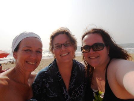 Marianne, ich und Conny