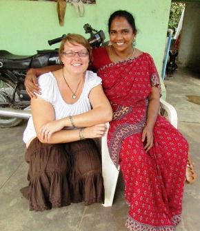 ich mit Jayalakshmi