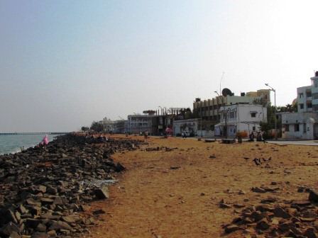 die Strandpromenade