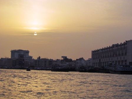 am Dubai Creek beim Old Souk
