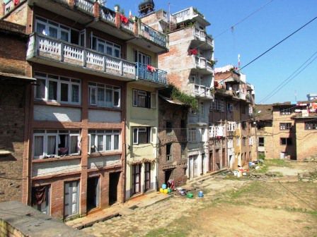 Straßen in Kirtipur