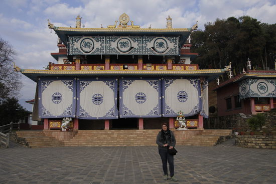 vor den Gebetshallen