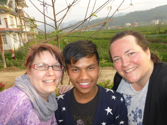 Yam wird heuer mit der Schule fertig, auch er will ins Gastgewerbe.