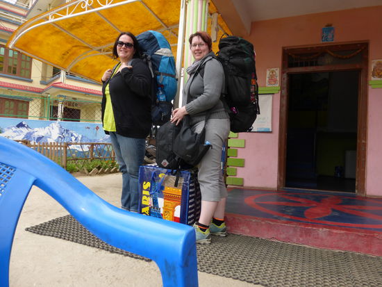 los geht es - noch 2 Tage nach Kathmandu