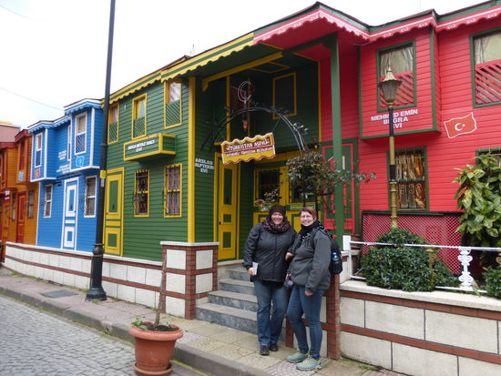 lauter bunte Häuser