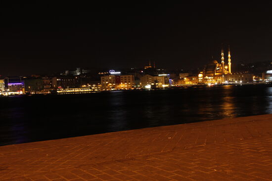 Aussicht, von unserem Hotel aus,  auf die andere Stadt Seite