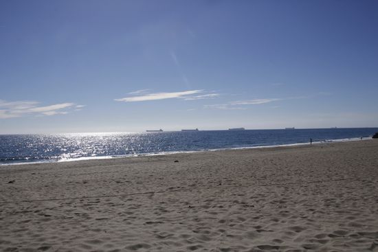 der Strand von La Linea
