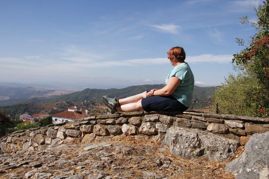 Auf dem Weg zur Burg