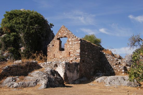 Im Burghof befindet sich diese kleine Kapelle