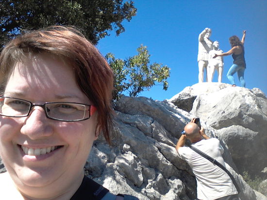 2 Touris haben hier ganz besonders lustige Bilder gemacht und ich natürlich von Ihnen! 