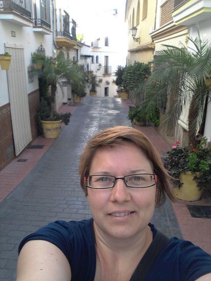 ich fand diese schmalen Gassen toll - vor allem mit den bunten Blumentöpfen!