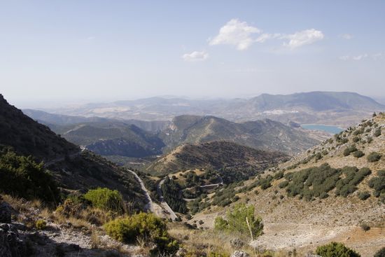 tolle Aussicht ganz oben beim Gipfel