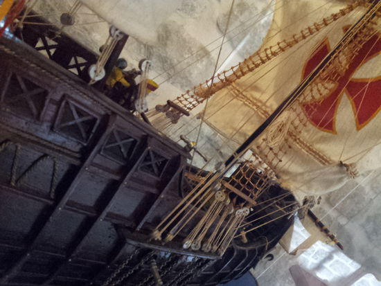 In der Zitadelle gibt es ein kleines Schiffsmuseum mit Nachbauten berühmter Schiffe. Hier die Santa Maria. Es gab auch die Bounty zu sehen