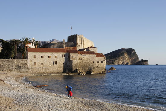 Schön ruhig ist der Strand....