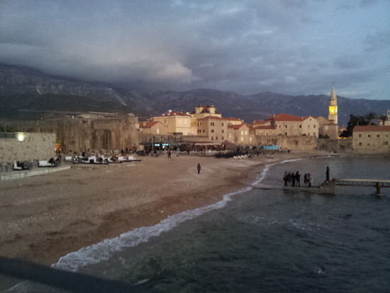 Aussicht vom Balkon des Avalon