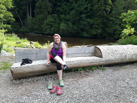 genug die Füße gekühlt - weiter geht die Fahrt! Morgen erkunden wir den Schluchsee