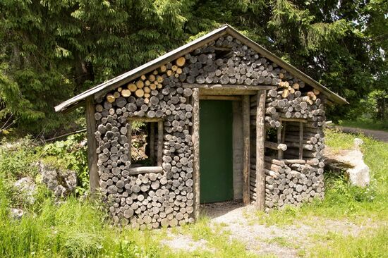 ein interessantes Häuschen