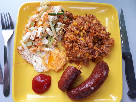 heute gab es Restessen. von allem etwas!