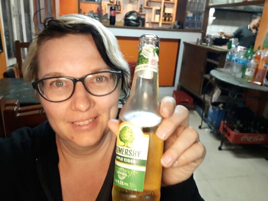 zum Abendessen gibt es nen leckeren Cider