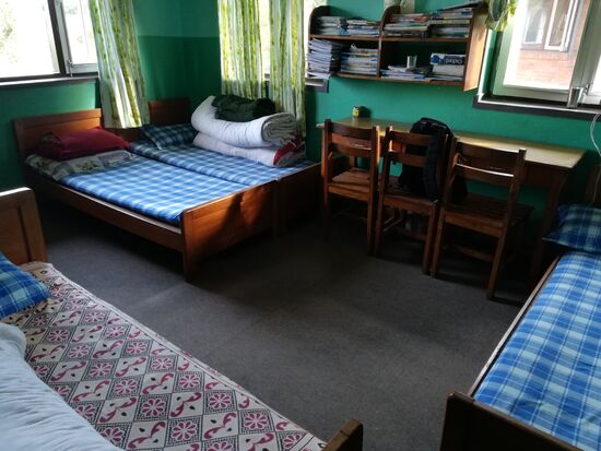 einer der Schlafäume