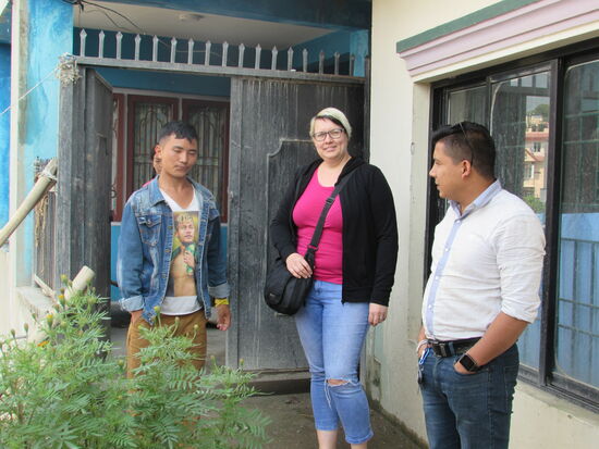 Wir verabschieden uns herzlich und machen uns auf den Weg nach Bhaktapur.