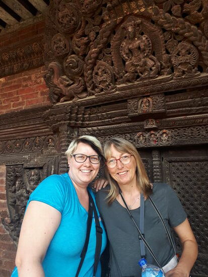 überall finden sich so tolle Schnitzereien