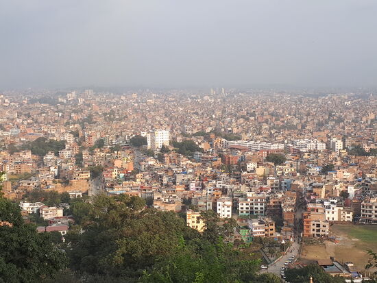 leider liegt es dauernd in so einer abscheulichen Smog-Glocke