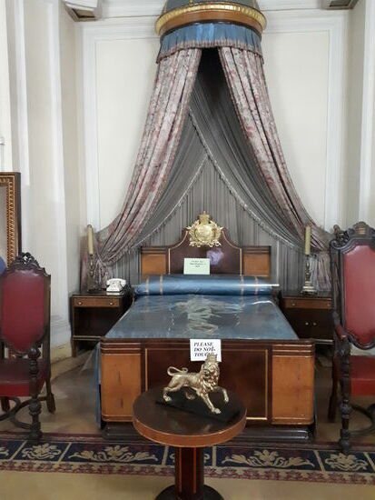 das Schlafzimmer des Kaisers