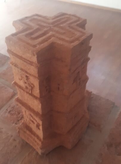 Im Museum sind alle Kirchen als Miniatur ausgestellt