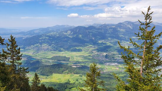 ... und Richtung Bodensee!