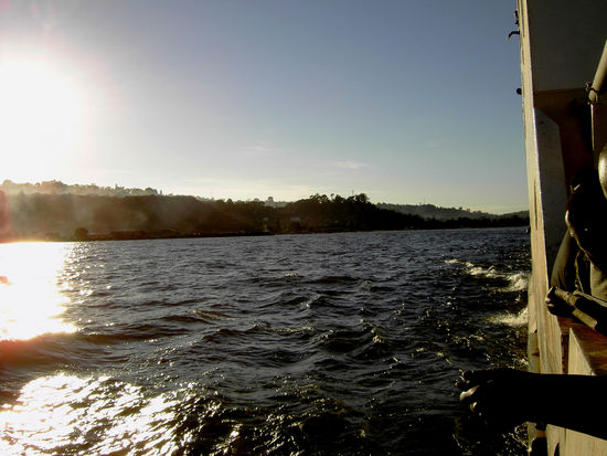 Kurz nach Abfahrt von Bukoba